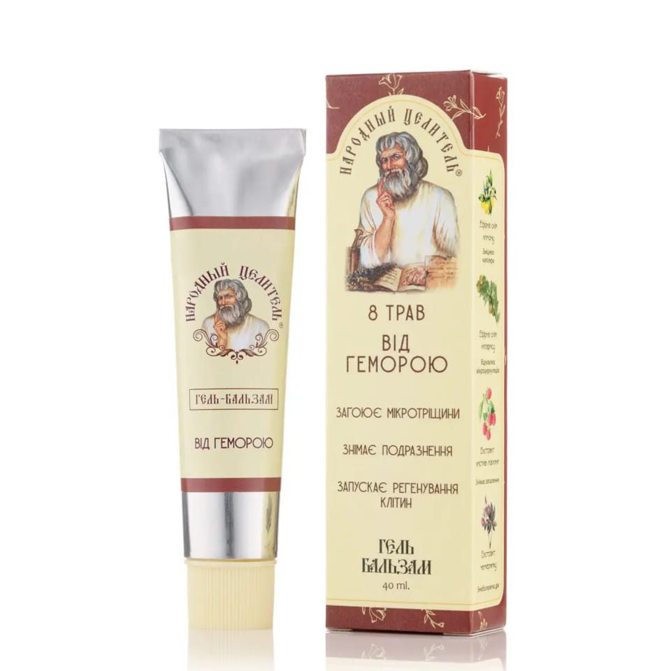 Natuurlijke Gel-Balm voor de verzorging van aambeiengebieden - verlicht ongemak en jeuk - 40g