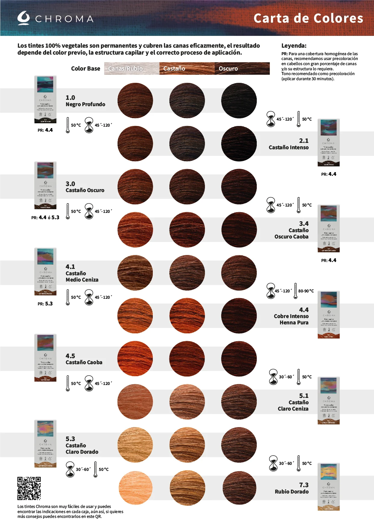 Biologische haar kleuring - henna - kruiden - DONKER BRUIN 3.0 - natuurlijke verf - handschoenen en muts