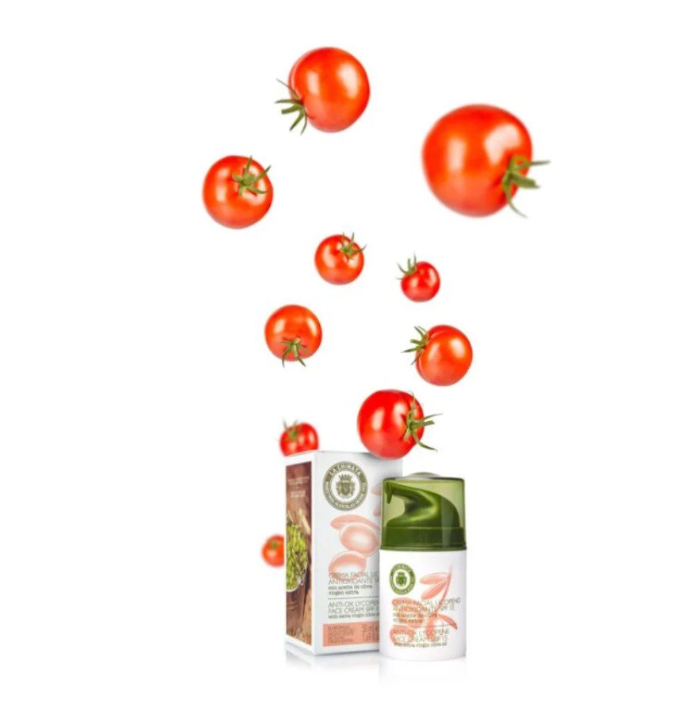 La Chinata natuurlijke Gezicht dag crème met antioxidant lycopeen SPF15 - met anti-age werking - 50ml