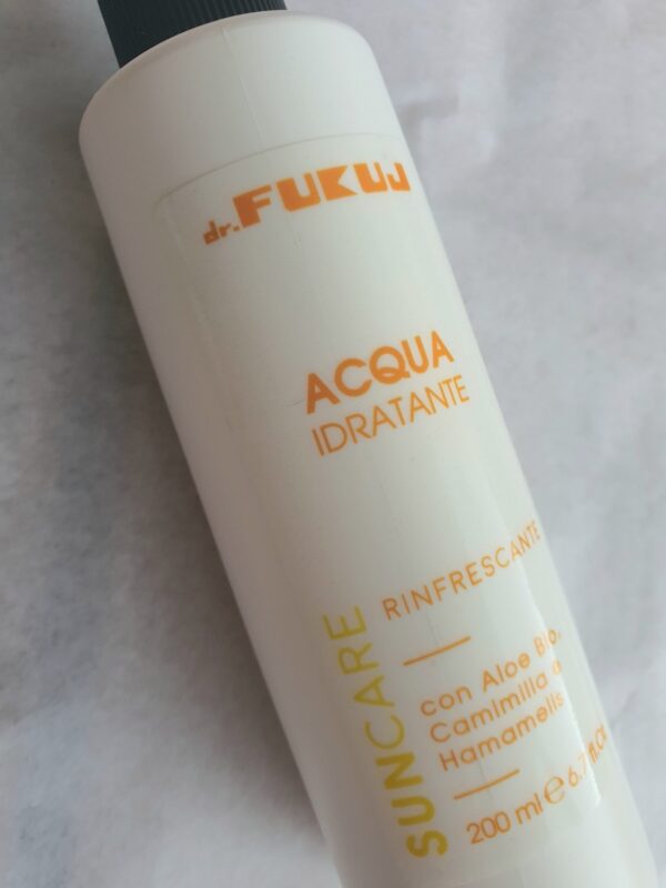 Dr Fukuj diep hydraterende gezicht en lichaam mist spray - met aloe vera, kamille en hamamelis 200ml - Afbeelding 2