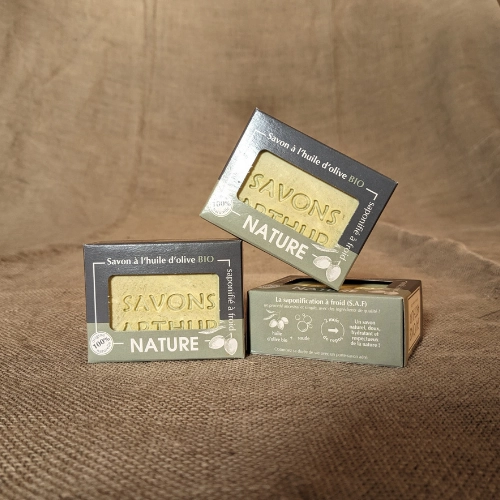 Savons Arthur Biologisch baby vaste zeep en shampoo 100% biologische olijfolie - handgemaakt in Frankrijk 100gr