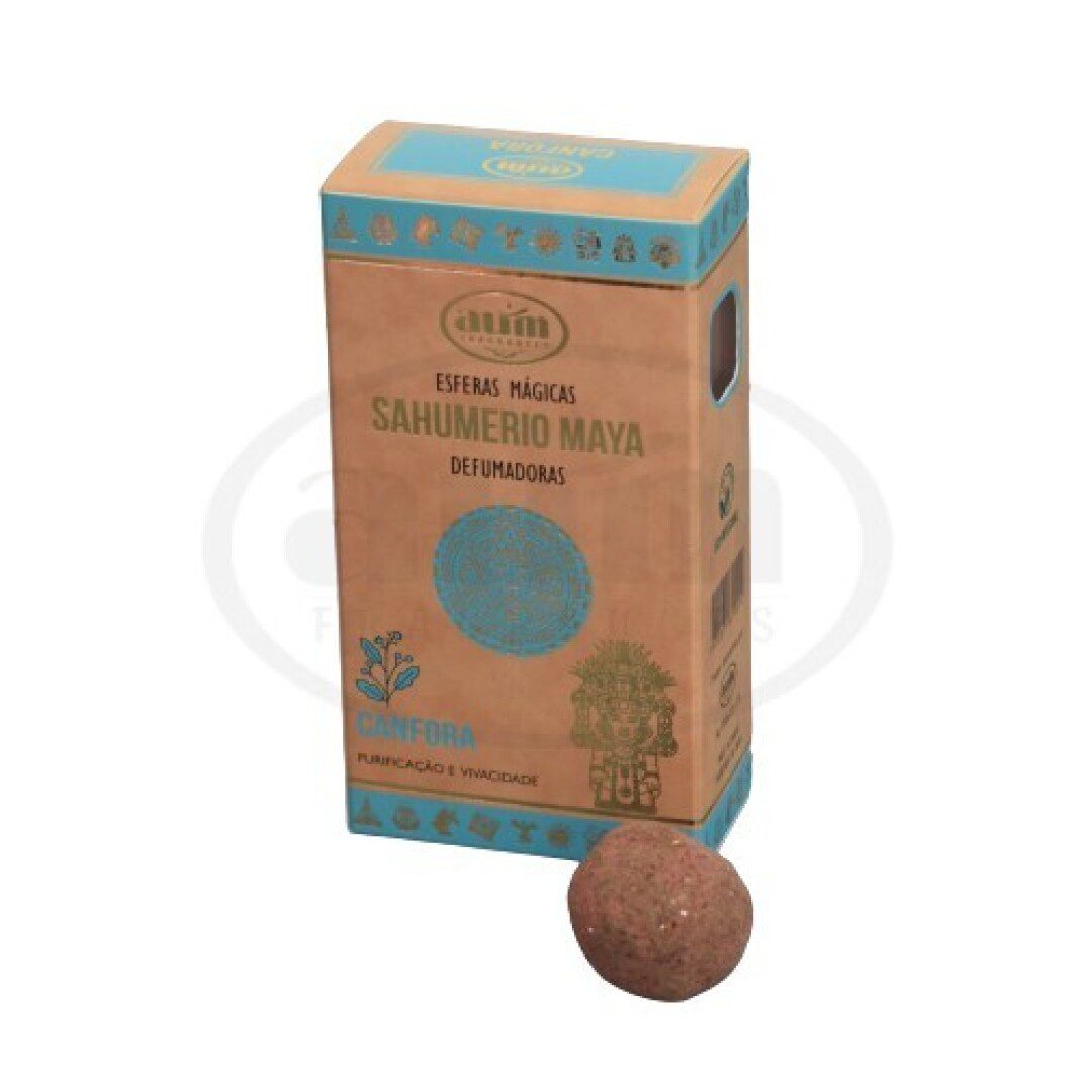 Handgemaakte wierook bolletjes met KAMFER - Magische Sferen - zuivering en energiebescherming - 8 bolletjes