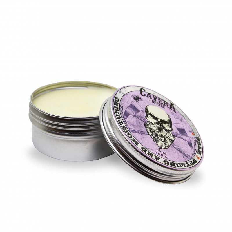 Baard gezond groei heren balsem - glanzend en gezond baard - styling haar balsem - kokos olie - shea boter - argan olie - gevoede baard voor mannen 80ml