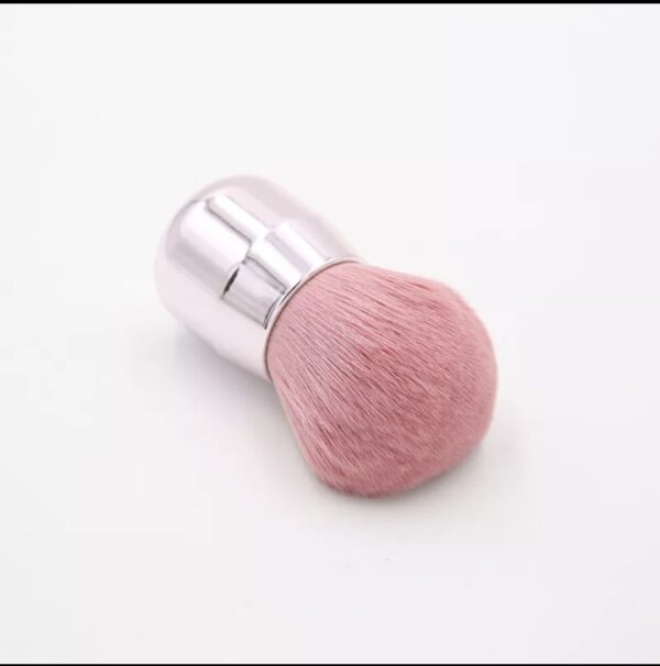 Kabuki foundation kwast in Roze kleur - Afbeelding 2