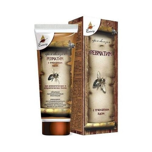 pijnstillend Crème-balsem - met bijengif - Mumio - peper - betere beweging 75ml
