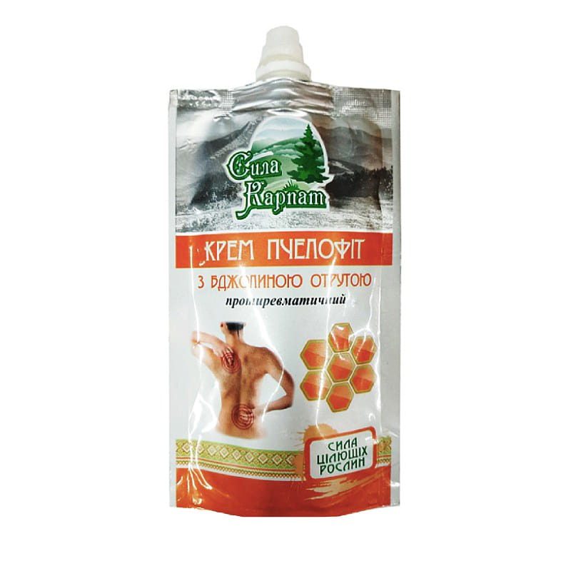 Bodycrème met bijengif - pijnstillend en ontstekingsremmend - soepele spieren en gewrichten 100ml