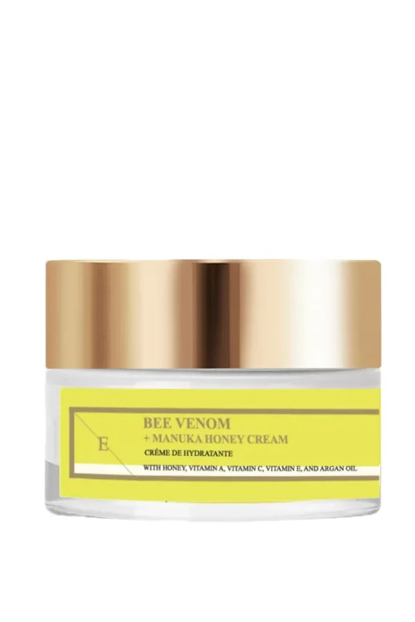 Luxe Bijengif en Manuka Honing gezicht Crème - rijke creme - Co-enzyme Q10 - Arganolie - gladde huid 50ml