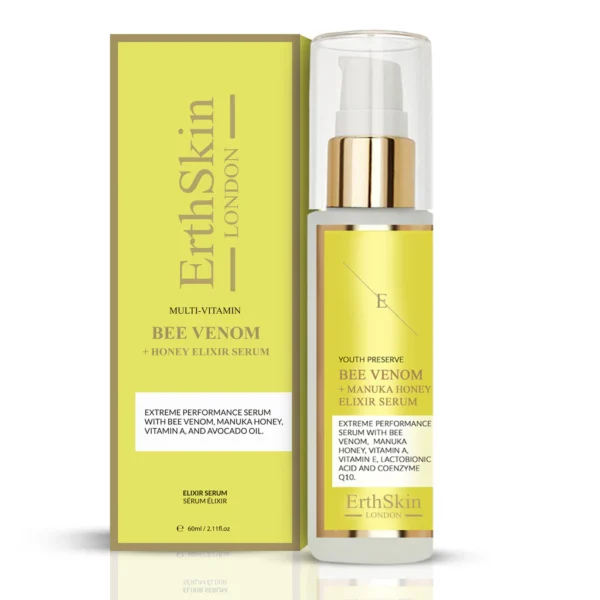Luxe Bijengif en Manuka Honing gezicht elixir serum - vitamine E - avocado olie - gladde huid 60ml