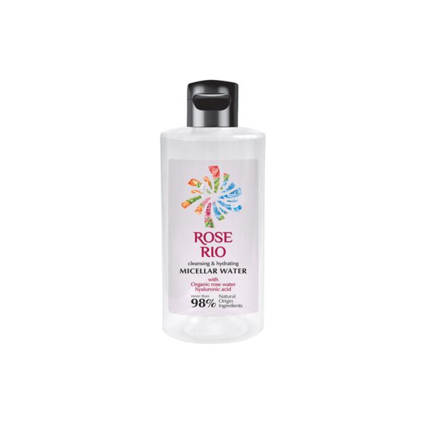 Biologische micellair rozen water - Bulgaarse roos water - droge huid - gevoelige en geïrriteerde huid 250ml