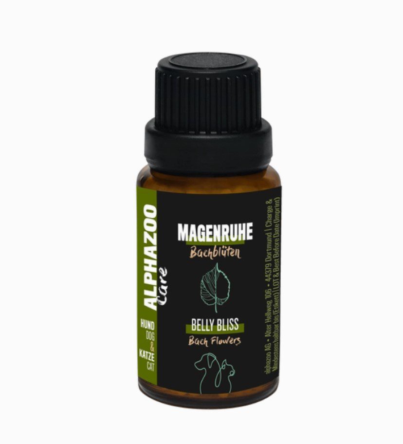 Natuurlijke Globules Pastilles Bachremedies - Gastro-intestinale - mag - darm werking bij honden en katten 15gr