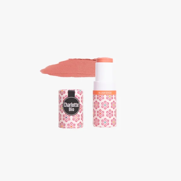 Cosmos biologische en veganistische gezicht blush - rouge balsem - Koraal - 5gr
