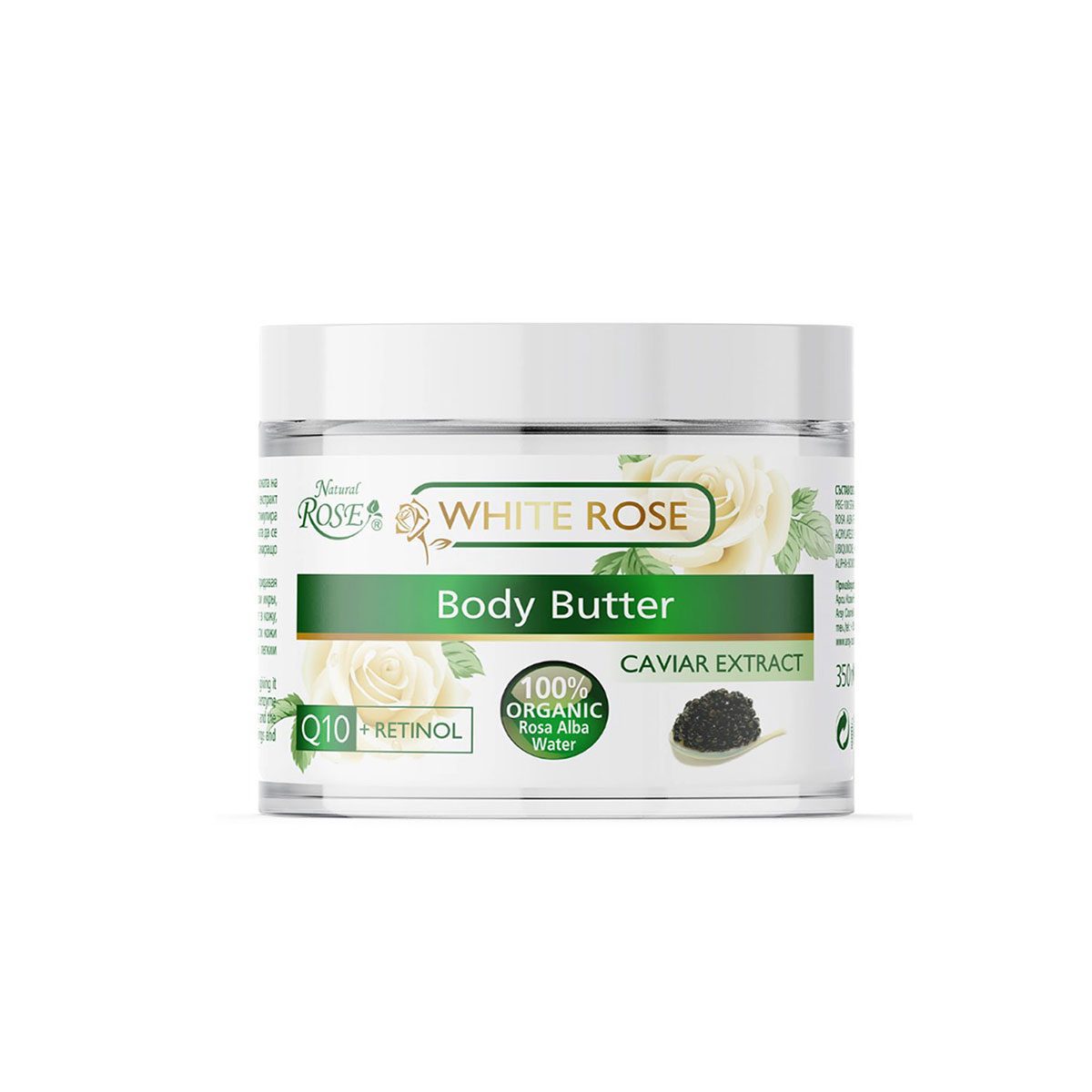 Body boter met witte rozenolie, kaviaar en co-enzime Q10 200ml