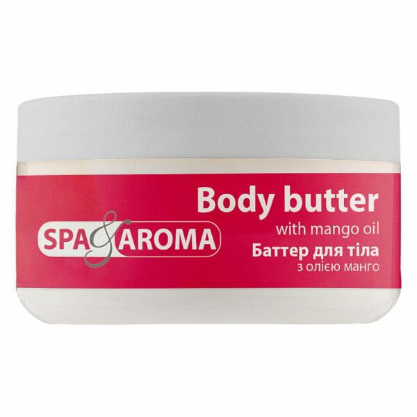 BIOTON Cosmetics - SPA AROMA - Bodyboter met mango boter- verzacht en verjongd de huid 250ml - Afbeelding 2