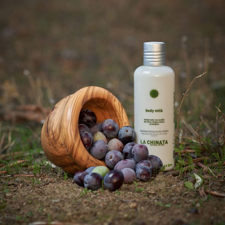 La Chinata Lichaam melk met olijfolie en olijfbladextract - stevige huid - anti-oxidante lotion 250ml