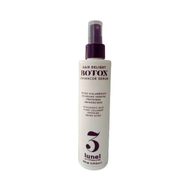 Lunel Professionele leave - in Versterkend haar serum voor krullend haar met botox effect - proteïnen- collageen hyaluronzuur 200ml