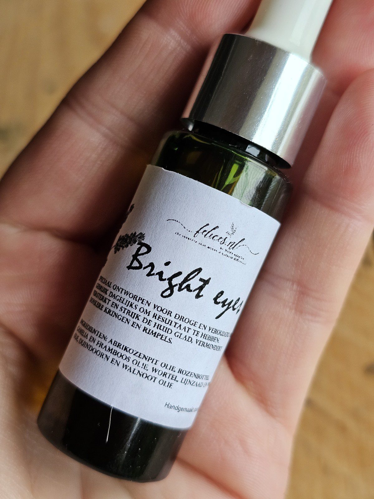 Bright eyes oil - verhelderende ogen olie - tengen rimpels en kringen 20ml
