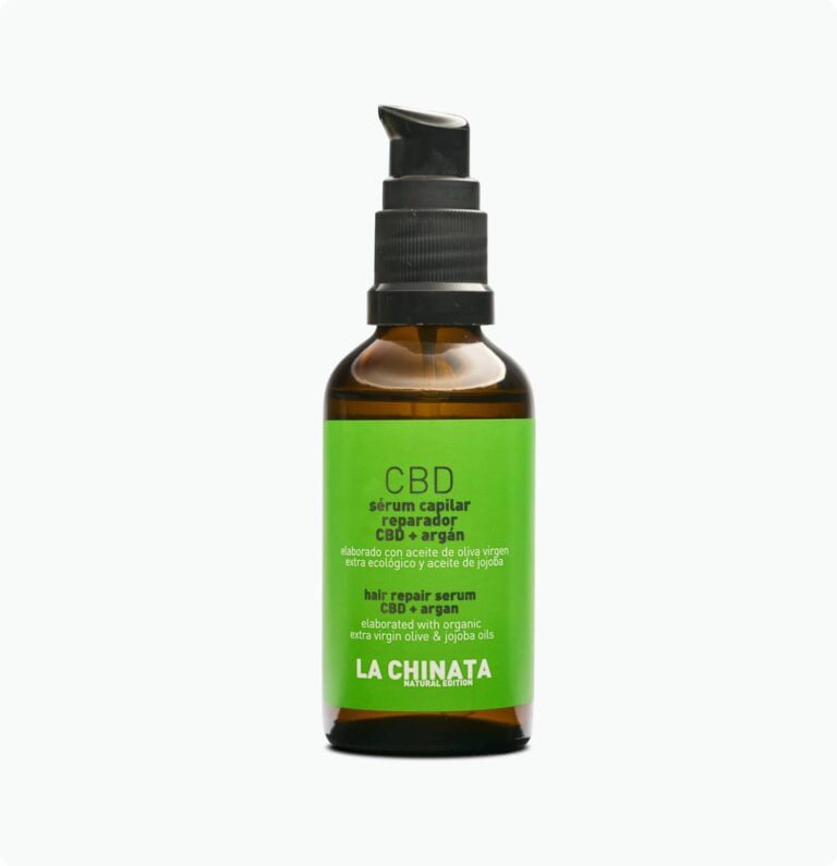 LaChinata CBD en Argan Haar hersteld Serum olie voor broos en droog beschadigd haar 50ml