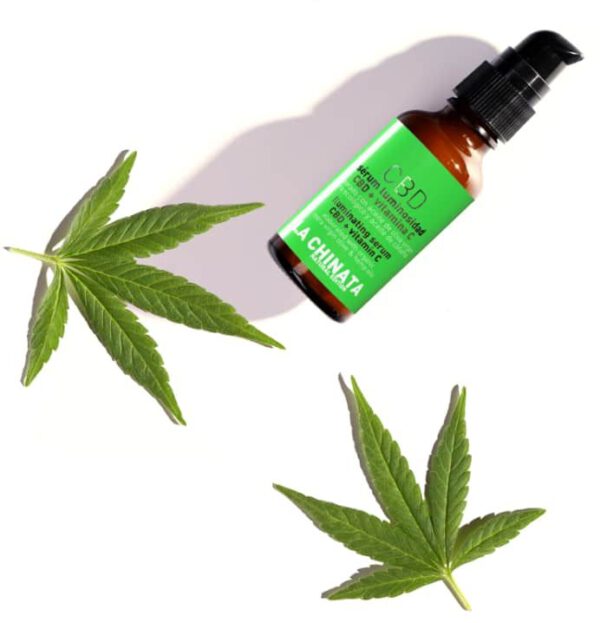 Bio CBD + Vitamine C verhelderend anti-age Gezicht Serum 30ml
