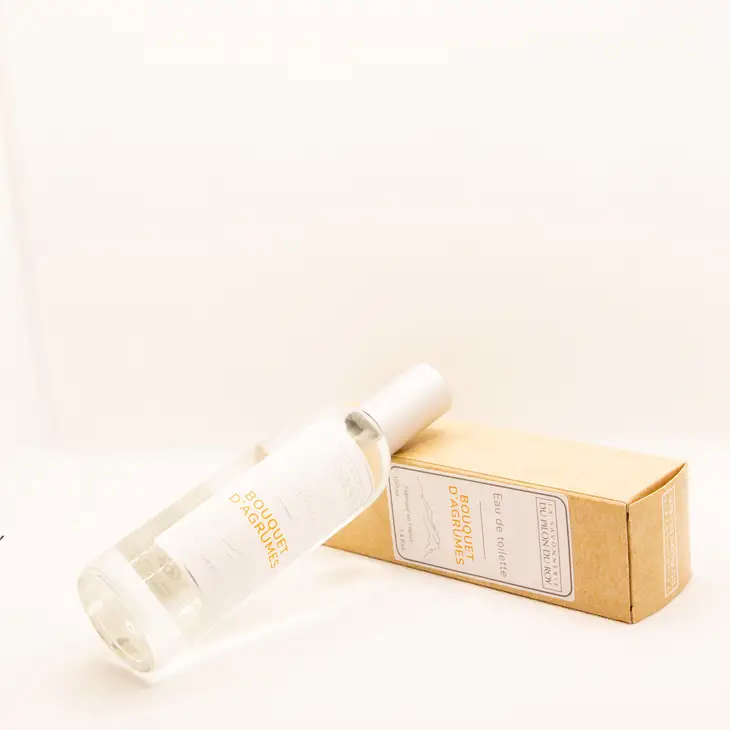 Biologische Eau de toilette Citrusboeket - gemaakt in Frankrijk - sinaasappel geur - grapefruit - sparkelend 100ml