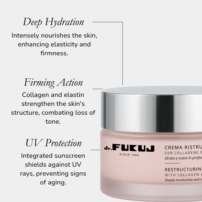 Anti-age creme voor gezicht  met collageen en elastine - voedt diep - strakke huid 50ml