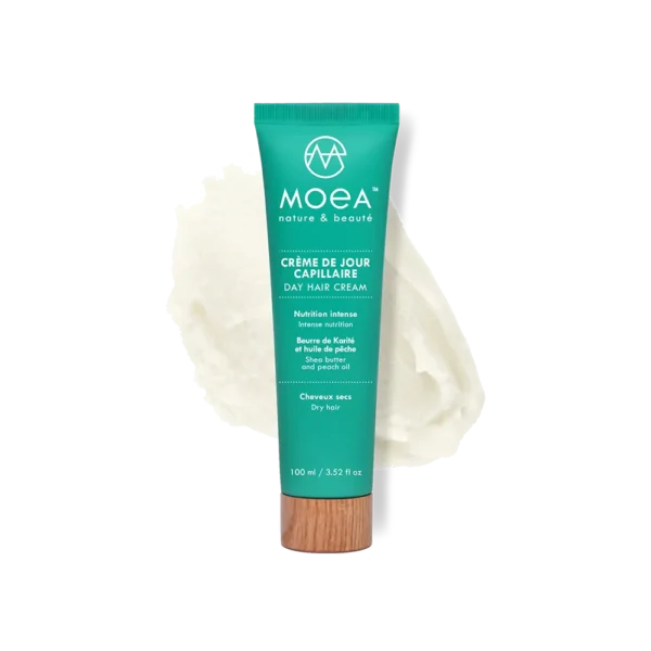 Zijdezachte Haar Dagcrème - leave - in - beschermt en brengt glans - shea boter en fosfolipiden 100ml