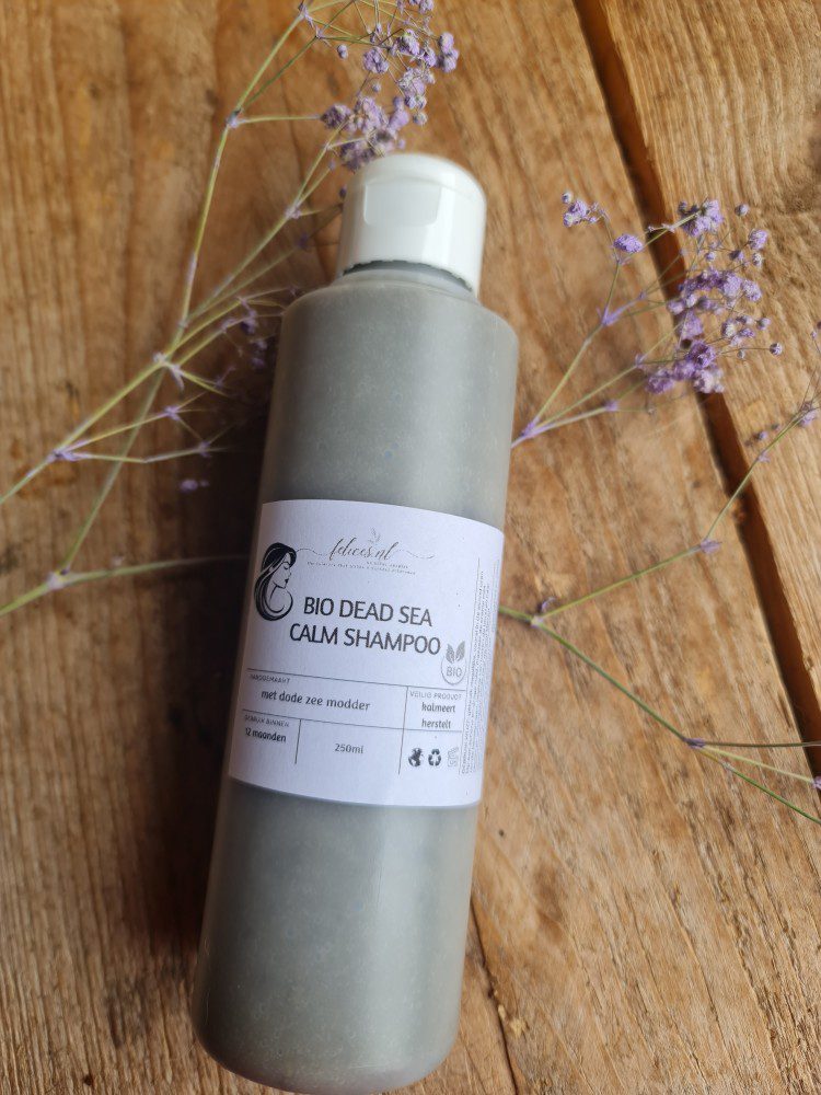 Handgemaakte biologische Dode zee modder - Perilla olie - gevoelig haar - schilfers - jeukend hoofdhuid 250ml - Afbeelding 2