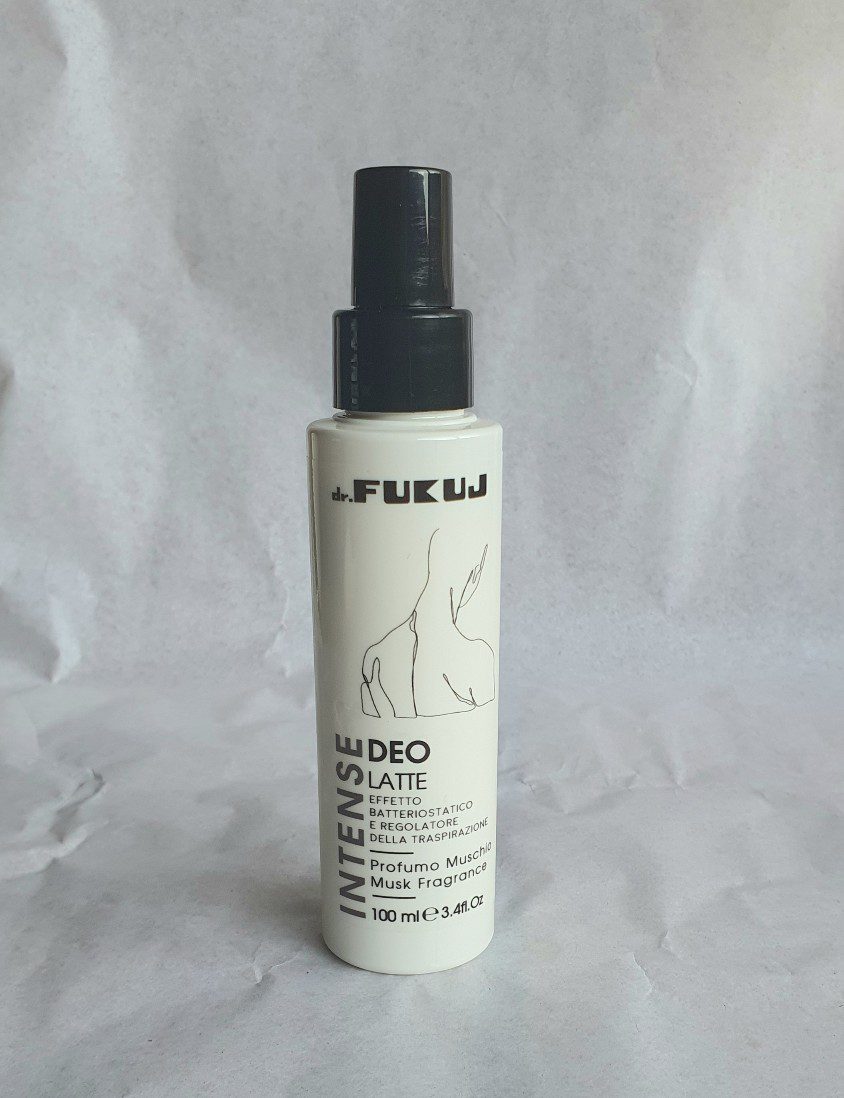 Dr Fukuj heren latte creme deodorant spray - top heren MUSK geur - effectief tegen zweet  100ml