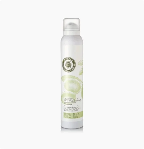 La Chinata Anti-transpirant Deodorant Spray - olijfolie - hydrateert en voedt - zachte en frisse oksels 200ml