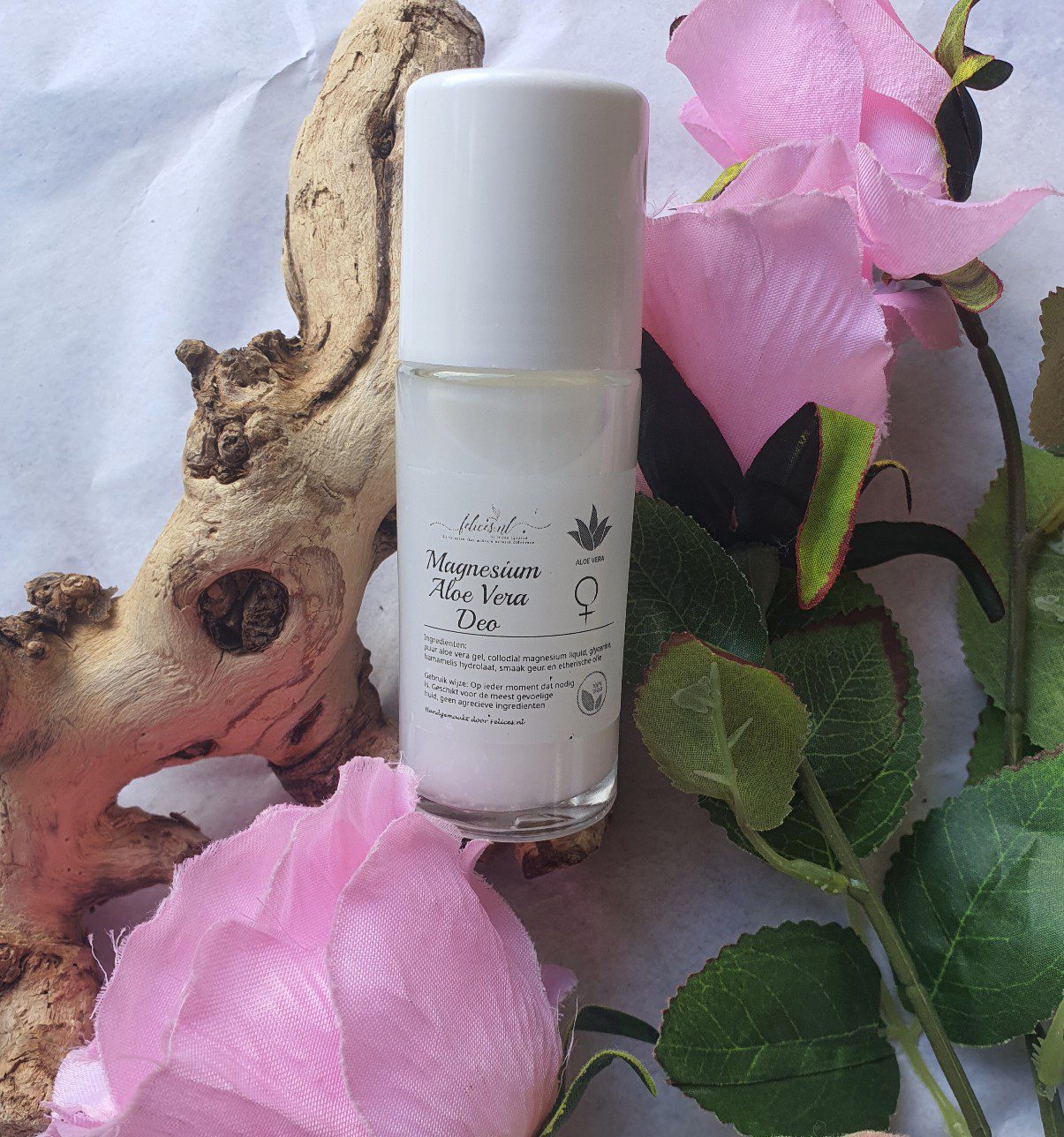 Natuurlijke Magnesium en Aloe Vera deodorant roll on - SWEET geur - meest gevoelige huid - doeltreffend 50ml - Afbeelding 3