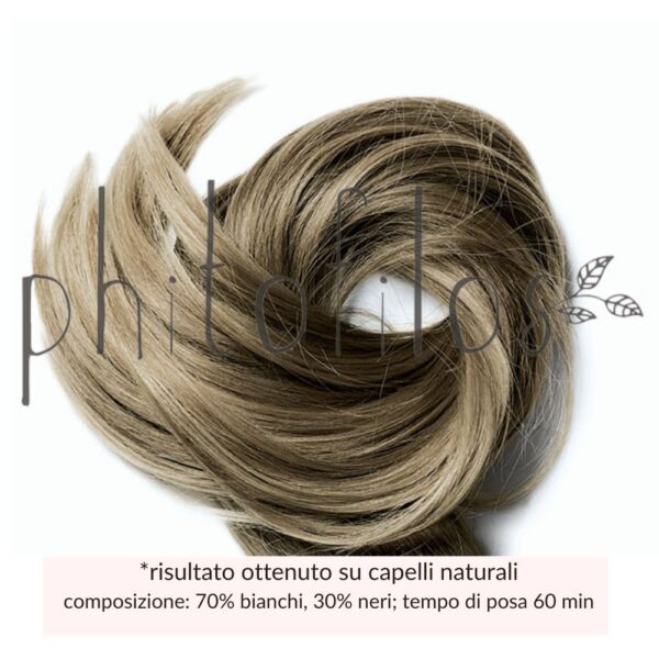 Phitofilos biologische henna verf poeder - Donker asblond kleur - voedt en hersteld haar 100gr