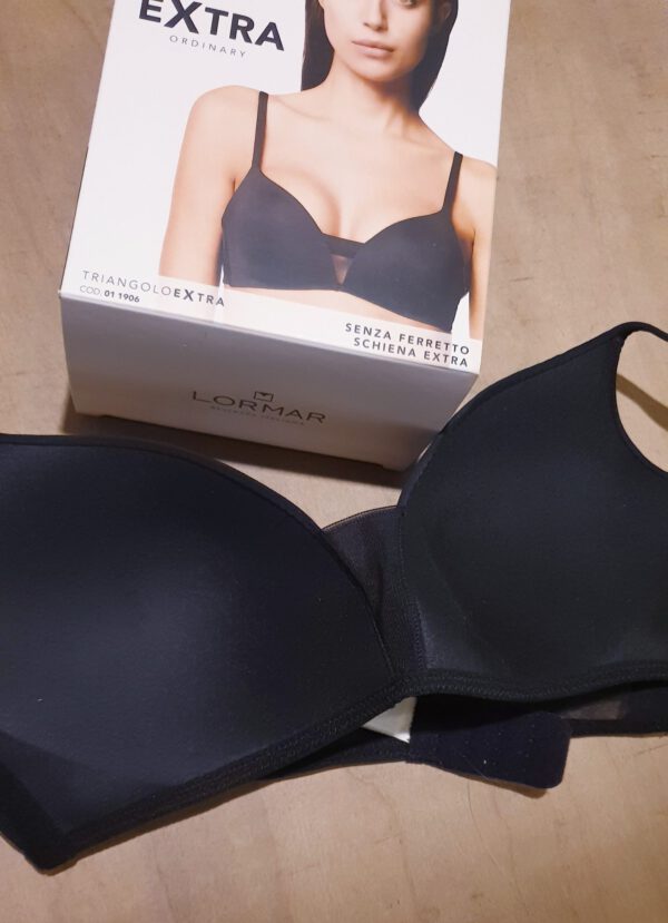 Lormar comfortabele beha in WIT kleur, zonder beugel Maat 80C - Afbeelding 4