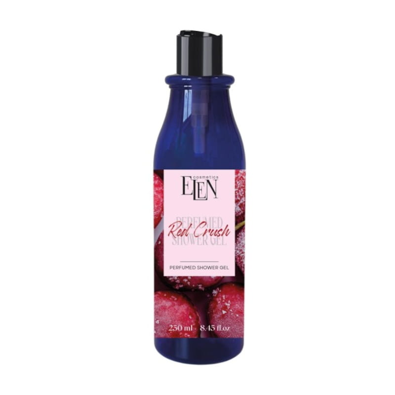 Geparfumeerde Douchegel Red Crush - kers - bittere amandel en zoete noten 250 ml