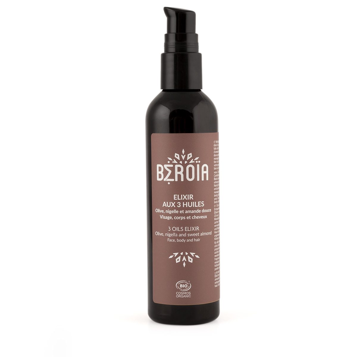 Biologische Elixer voor huid en haar met nigella - olijf en amandel olie - squaleen en vitamine E 80ml