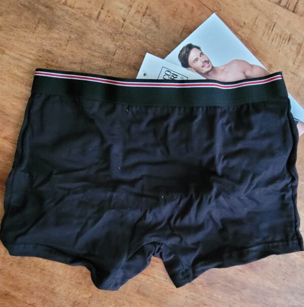 Enrico Coveri set van 3 stuks katoenen heren boxer in kleuren Blauw - Zwart - Wit of Grijs MAAT S - Afbeelding 2