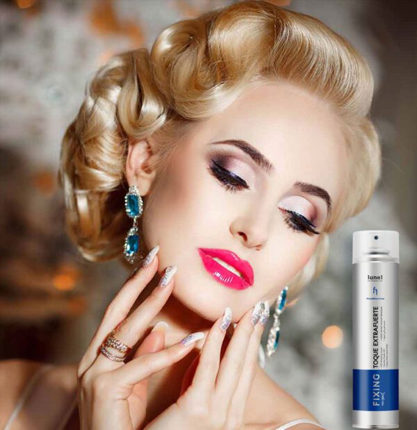 Lunel Professionele Gasvrij HD haar spray, sterke fixatie, 300ml - Afbeelding 2