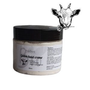 Biologische handgemaakte geitenmelk huid creme - droge geïrriteerde huid - baby´s 150ml