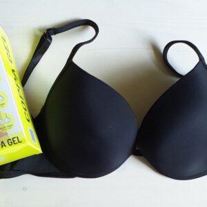 Push-up beha uit Italië, kleur ZWART, Maat 80A/B