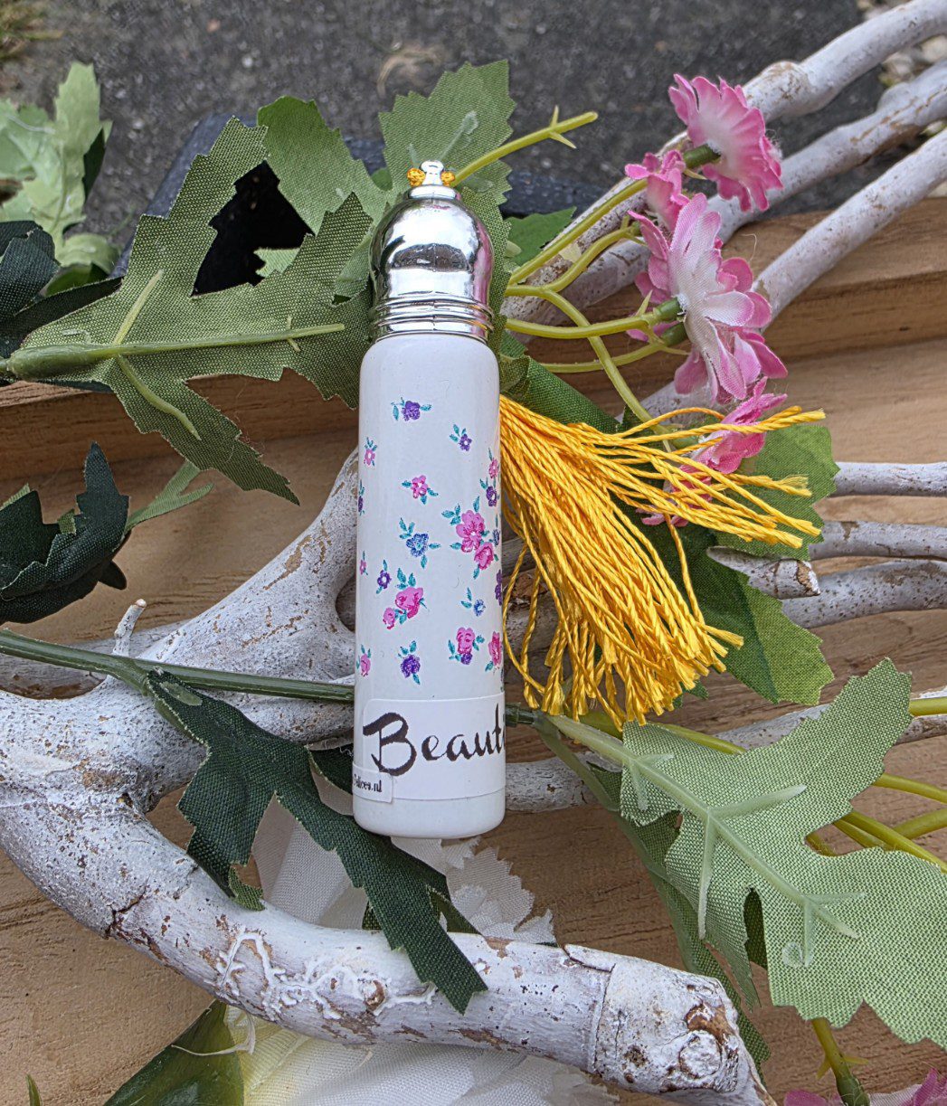 Handgemaakte roll-on geurolie BEAUTIFUL ME - etherische olie - vanille - tonka - clementine 10ml