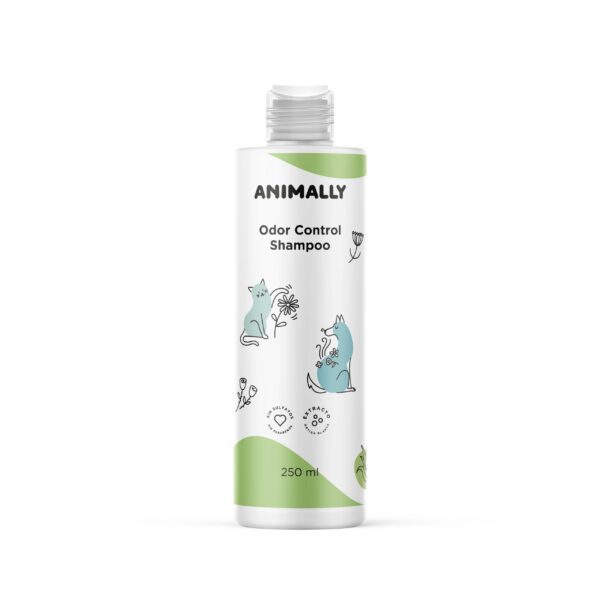 Animally Biologische Geur controle shampoo voor honden en katten - rozemarijn - brandnetel 250ml - Afbeelding 3