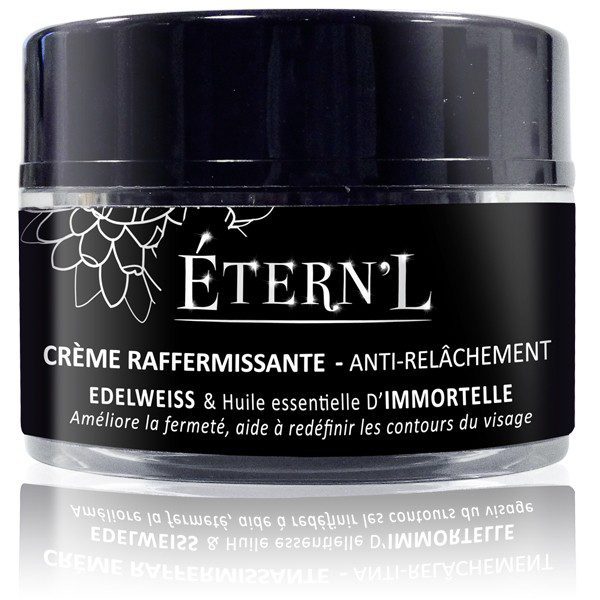 ÉTERN'L Luxurieuze verstevigende creme met Edelweiss & Immortelle essentiële olie - verbetert gezicht contouren 50ml - Afbeelding 3