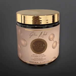 Noïa Luxe Professionele GLANS haar masker - Zijdeproteïne, Hyaluronzuur & Honing 500ml