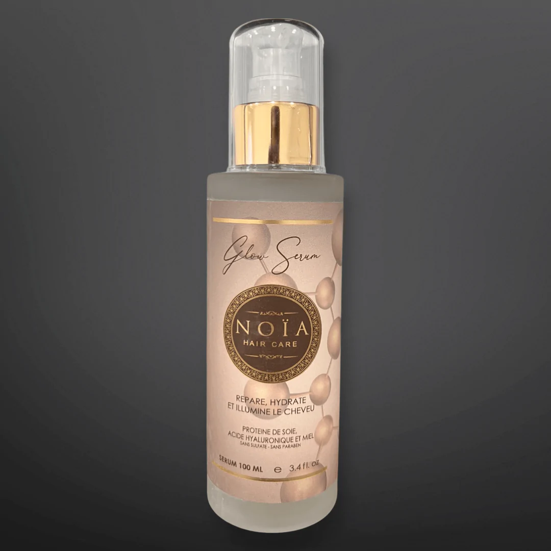 Noïa Luxe Professionele GLANS haar olie - Zijdeproteïne, Hyaluronzuur & Honing 100ml