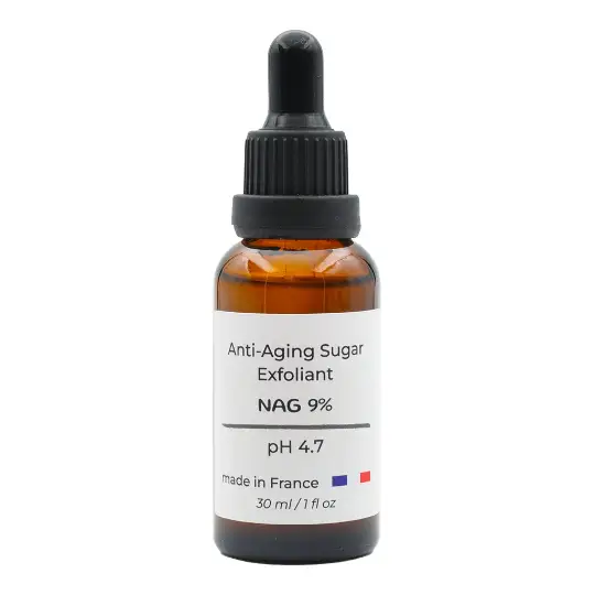 Milde exfoliant N Acetyl Glucosamine 9% - gevoelige huid - opent poriën vermindert overtollige vet 30ml