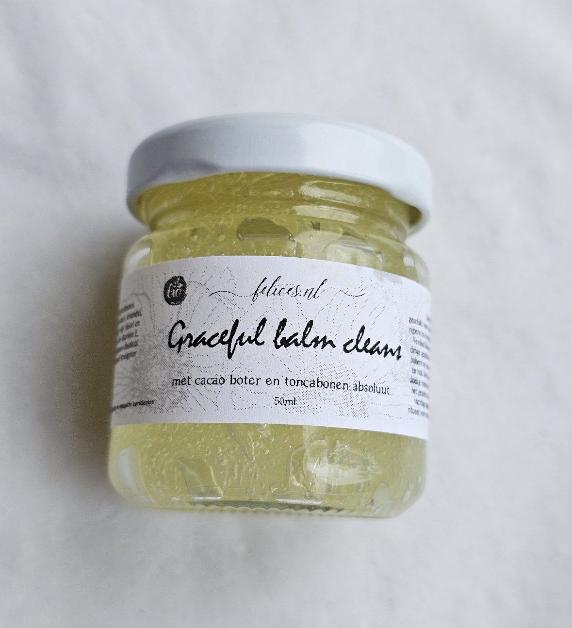 Graceful balm cleanser - voedende balsem reiniger - olie-gel - gevoelige huid - ogen make-up 50ml