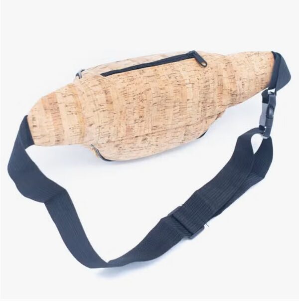 Vegan heuptasje van kurk - ecologisch en milieu vriendelijk unisex - Afbeelding 3