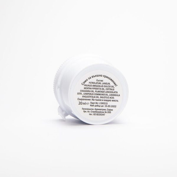 Kleine verpakking Kruiden hielcrème - ontstekingsremmende - verzacht - ruwe huid - verfrissed 20ml - Afbeelding 2