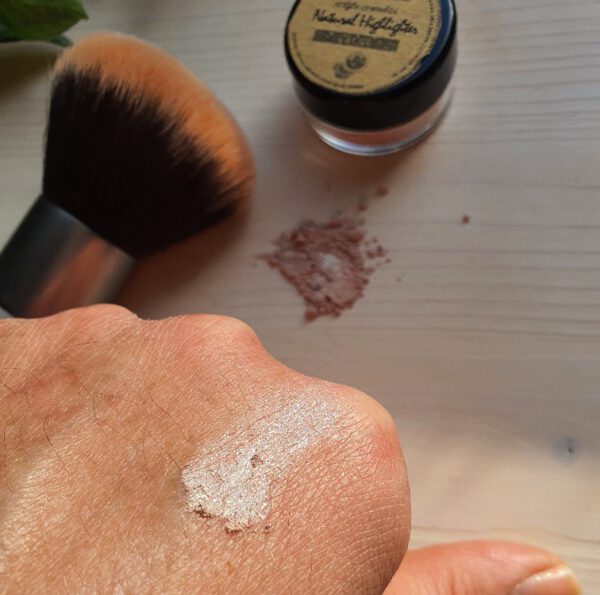 Natuurlijke minerale gezicht Highlighter - glanzend gezicht - gloed op huid - Afbeelding 2