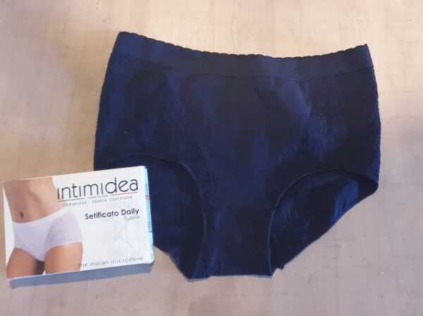 Set van 2 stuks Italiaans elastische microfiber hipster, slip, stretch naadloos Maat M/L - Afbeelding 2