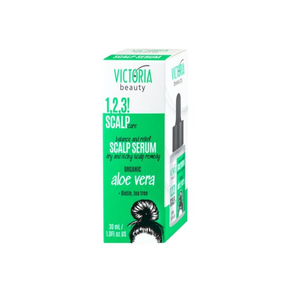 Natuurlijke hoofdhuid serum tegen droogheid en jeuk - Aloe vera - biotine - hyaluronzuur 30ml - Afbeelding 3
