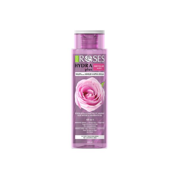 BIOLOGISCHE TWEE FASE MICELLAIR ROZEN WATER, make-up remover, 400ML